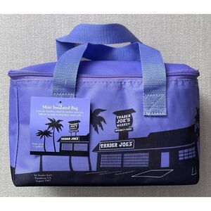 Trader Joe’s PURPLE Mini Insulated Cooler Tote Bag